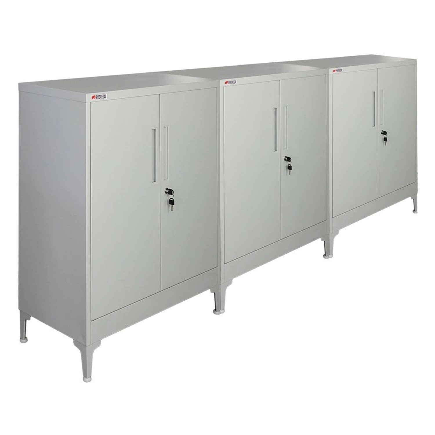 PROREGAL MegaDeal 3x Flügeltürenschrank ELEPHANT Mit Beinen & 2 Türen Absch günstig online kaufen