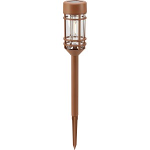 Solar-LED-Dekospieß Ø 7 cm x 48 cm Braun