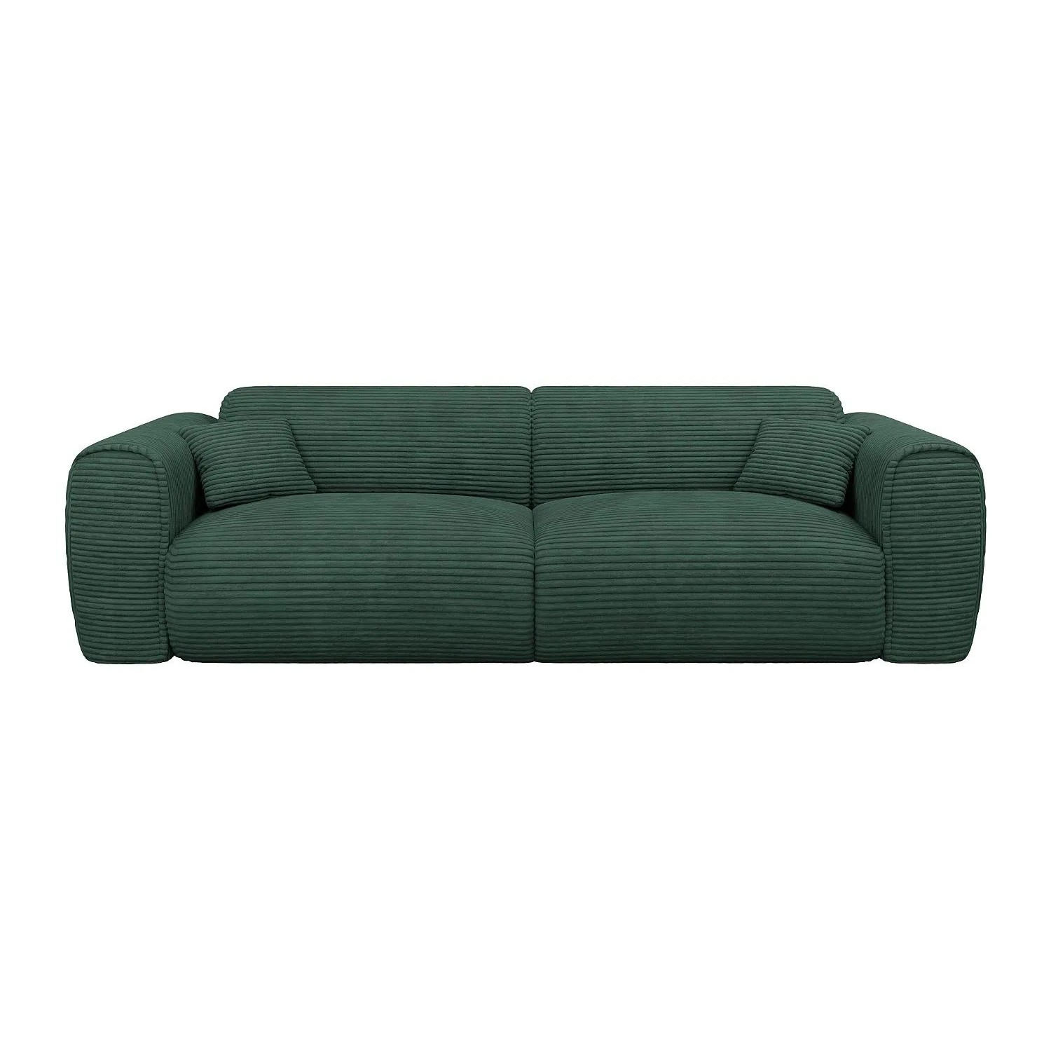 Vente-unique Schlafsofa Pognia Tannengrün 236 cm