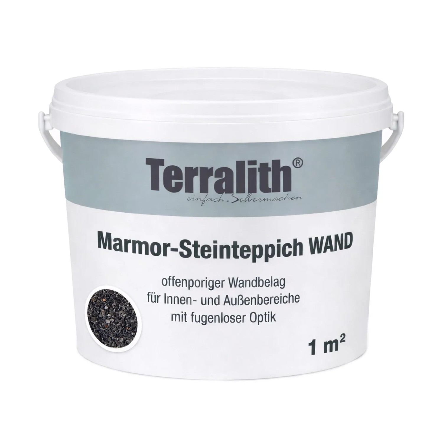 Terralith Marmor - Steinteppich Wand Contrasto Tre Fein für 1 m²