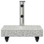 vidaXL Sonnenschirmständer Grau 45 x 25 x 45 cm Granit 42006585_5