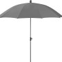 Schneider Marktschirm, Ø 220 cm, anthrazit, mit Knickfunktion für Garten und Balkon.