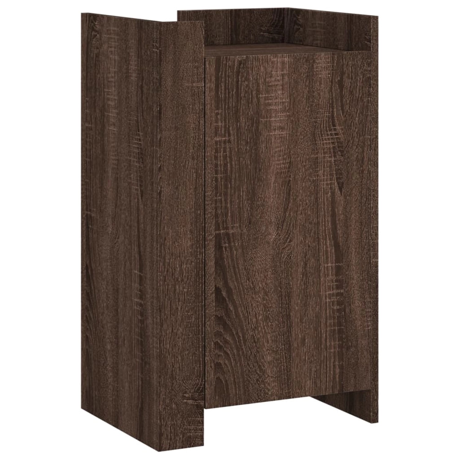 vidaXL Sideboard Braun Eichen-Optik 45x35x75 cm Holzwerkstoff 848401 günstig online kaufen
