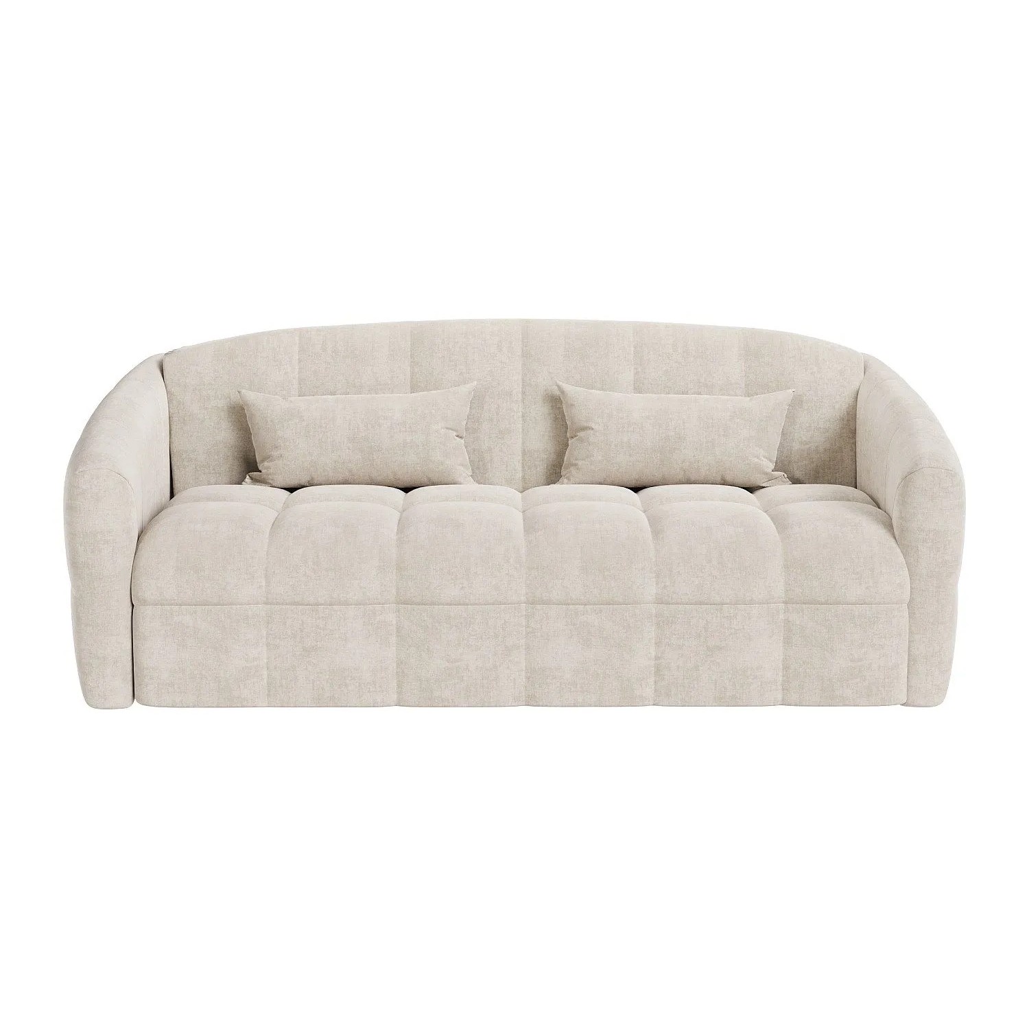Vente-unique Schlafsofa Retuna Beige 200 cm