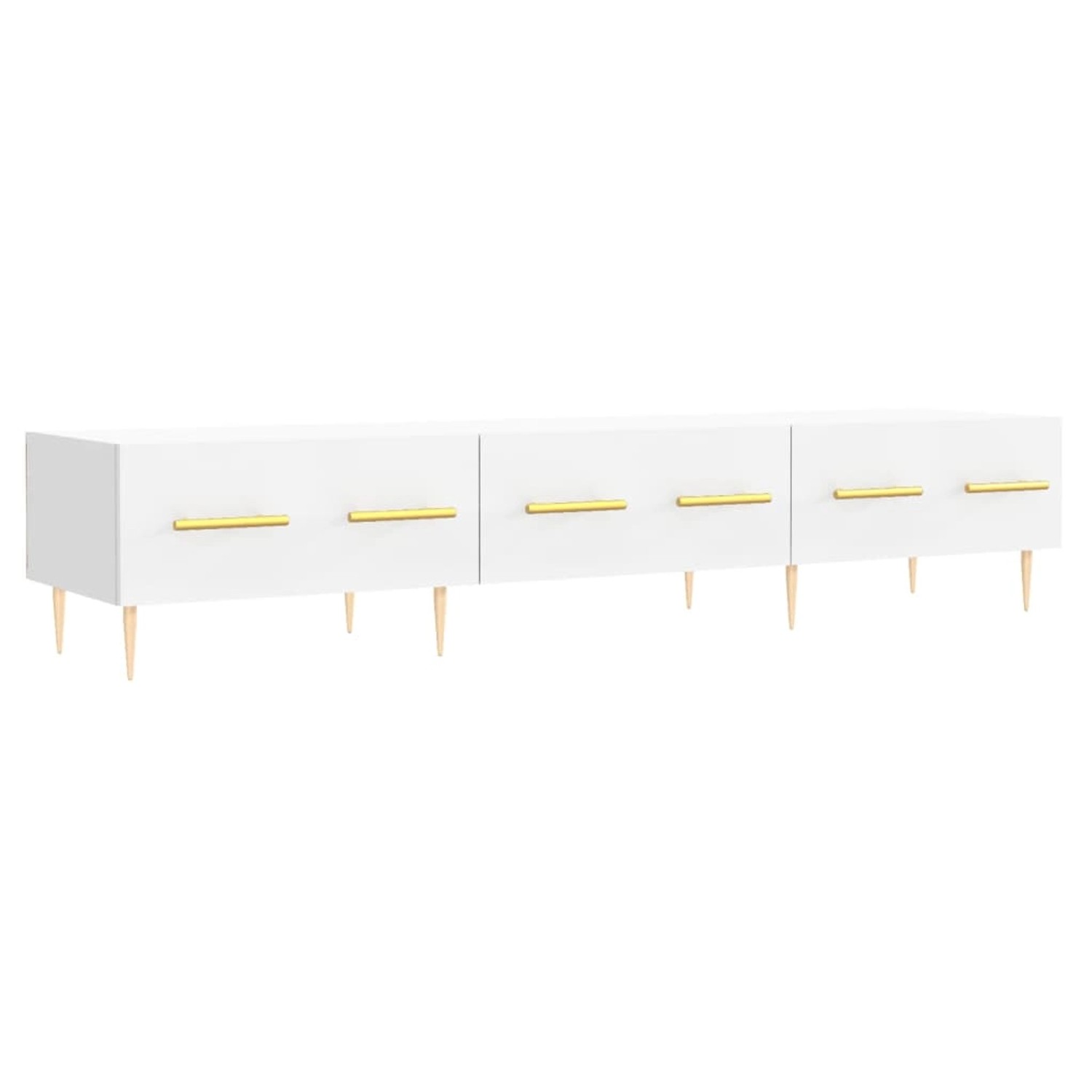 vidaXL TV-Schrank Weiß 150x36x30 cm Holzwerkstoff 829140 günstig online kaufen