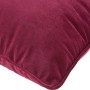 Burgunderfarbenes Kissen „Midnight Mystery“, 45x45 cm, aus der Kategorie Kissen & Kissenbezüge.