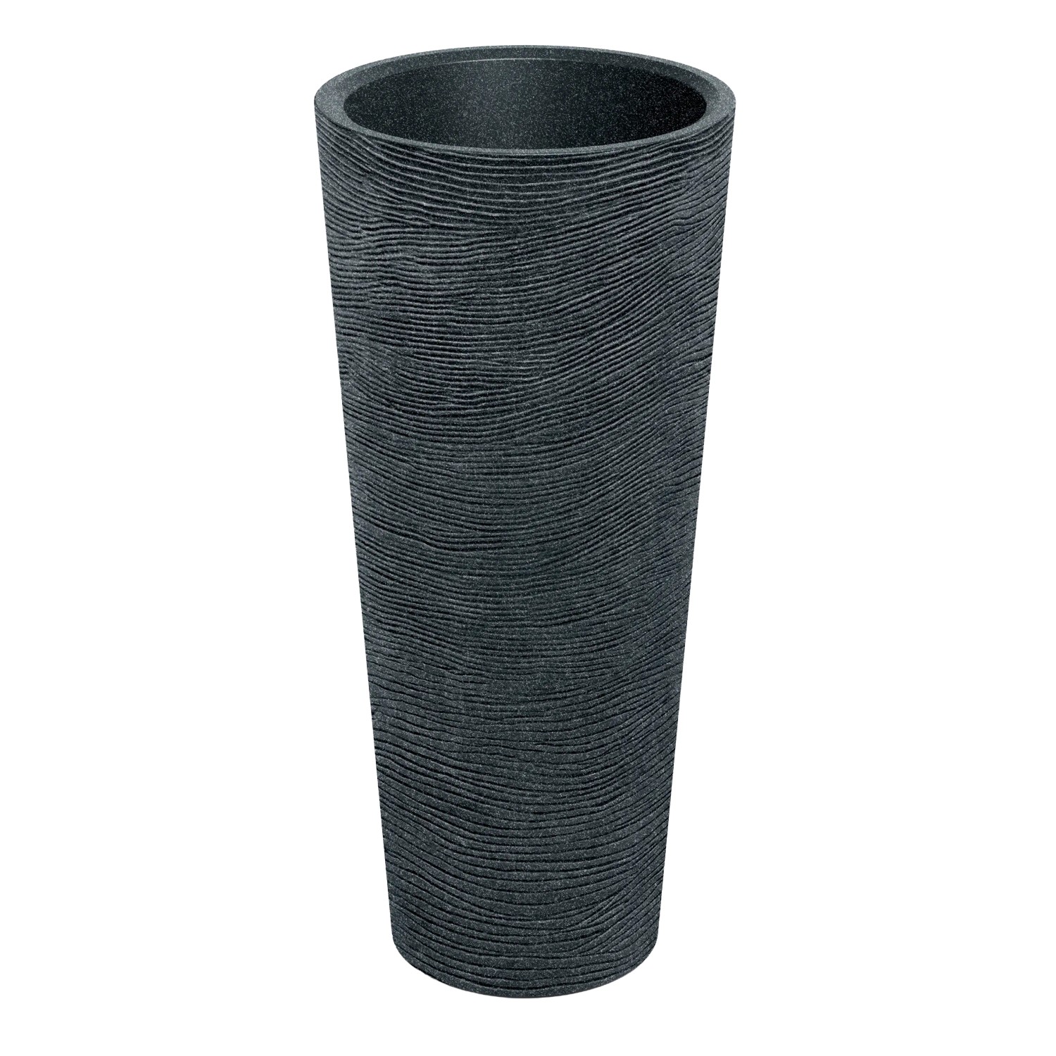 Prosperplast Blumentopf Tubra Schlank Ø 48 cm x 105 cm Anthrazit