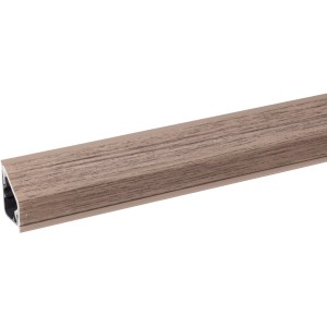 Kaindl Wandabschlussleiste Eiche Endgrain Raw, 300cm, zur Abdichtung von Arbeitsplatten.