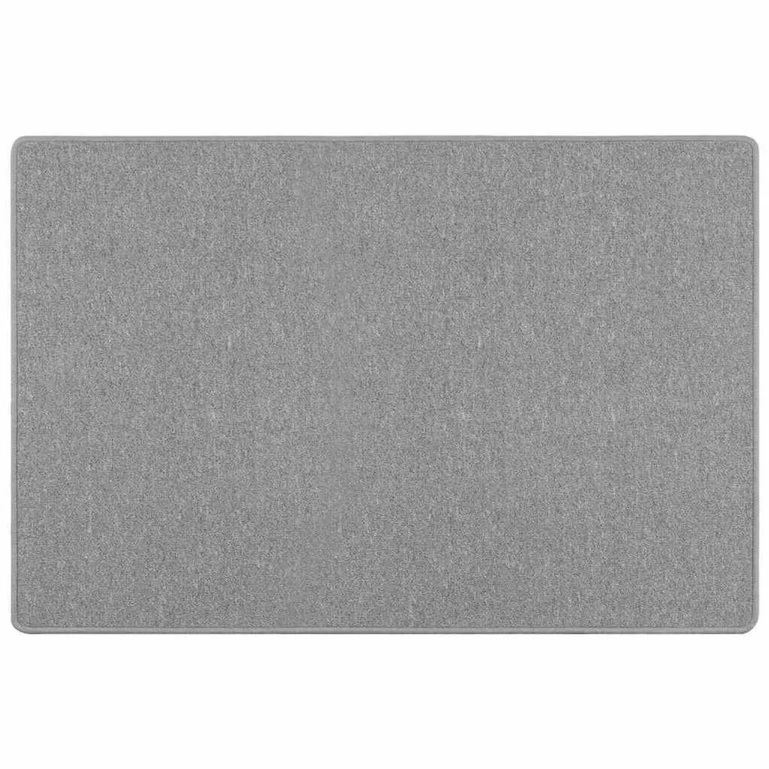 vidaXL Teppichläufer Hellgrau 100 x 150 cm 100% Polypropylen 42011379 günstig online kaufen