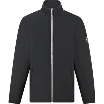 Fleece-Jacke Schwarz Größe XL