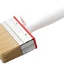 Flächenstreicher 100 mm mit weißem Griff für Fassaden, Wände und Böden.