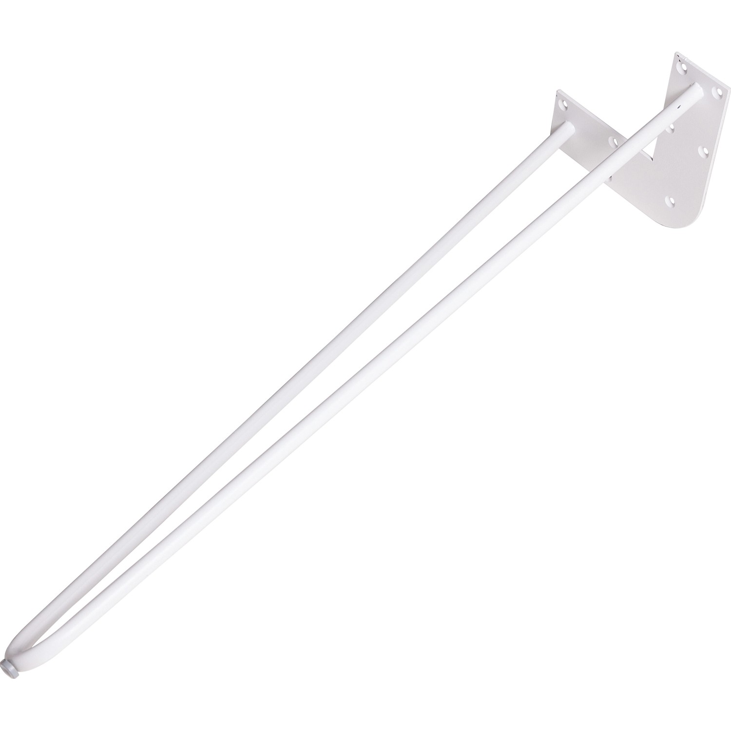 Tischuntergestell Hairpin Weiß 4 Stück 180 mm x 710 mm
