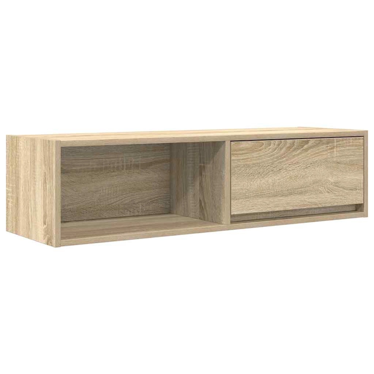 vidaXL TV-Schrank Sonoma-Eiche 100x31x25,5 cm Holzwerkstoff 861476 günstig online kaufen