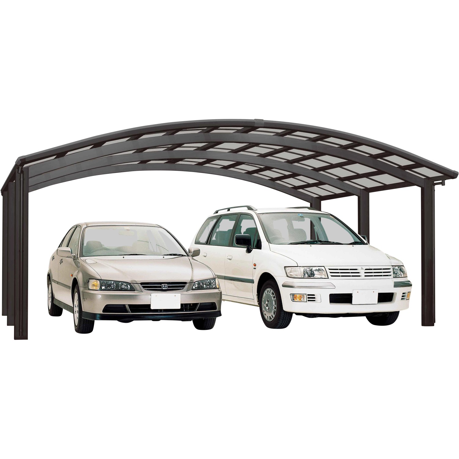 Ximax Alu Doppelcarport Portoforte Typ 110 Schwarz 542 x 495 cm Sonderferti günstig online kaufen