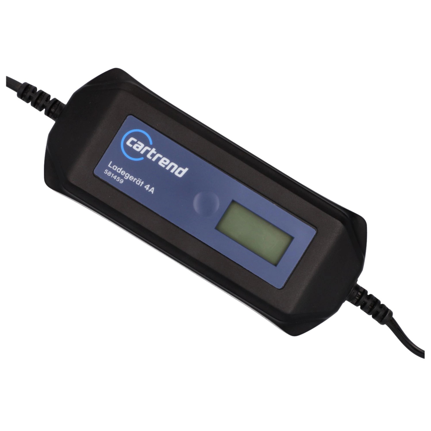 Cartrend Batterieladegerät Mikroprozessor DP 4.1 für Autoelektrik mit LCD-Display.