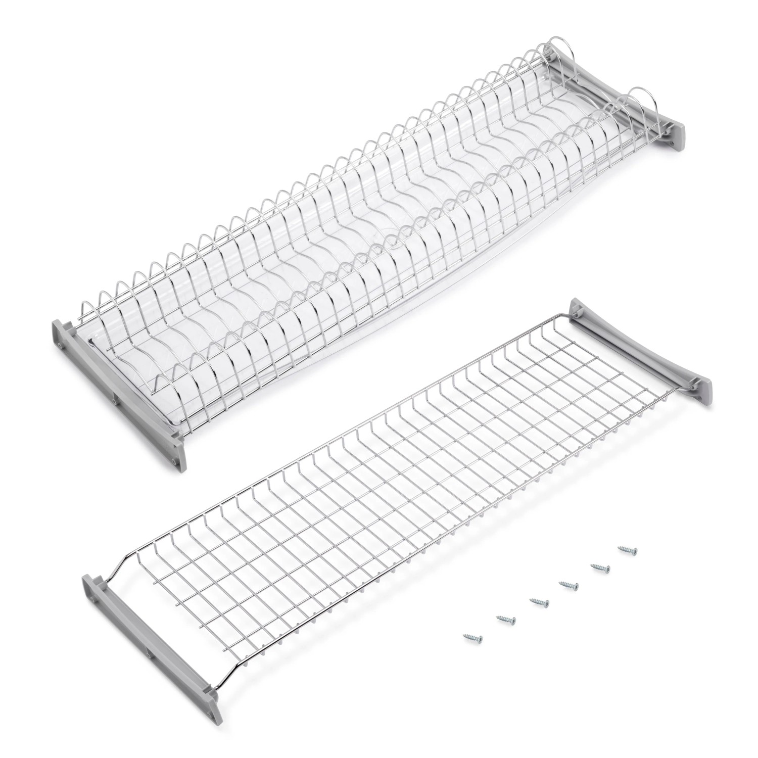 Emuca Abtropfgestell Suprastar für Hohe Module 800 Stahl Verchromt