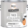 CREATE! by OBI Wandfarbe Theo Steingrau, matte Innenfarbe im 2,5 l Eimer.