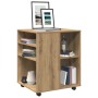 vidaXL Rollschrank Artisan-Eiche 60x53x72 cm Holzwerkstoff 856659_2