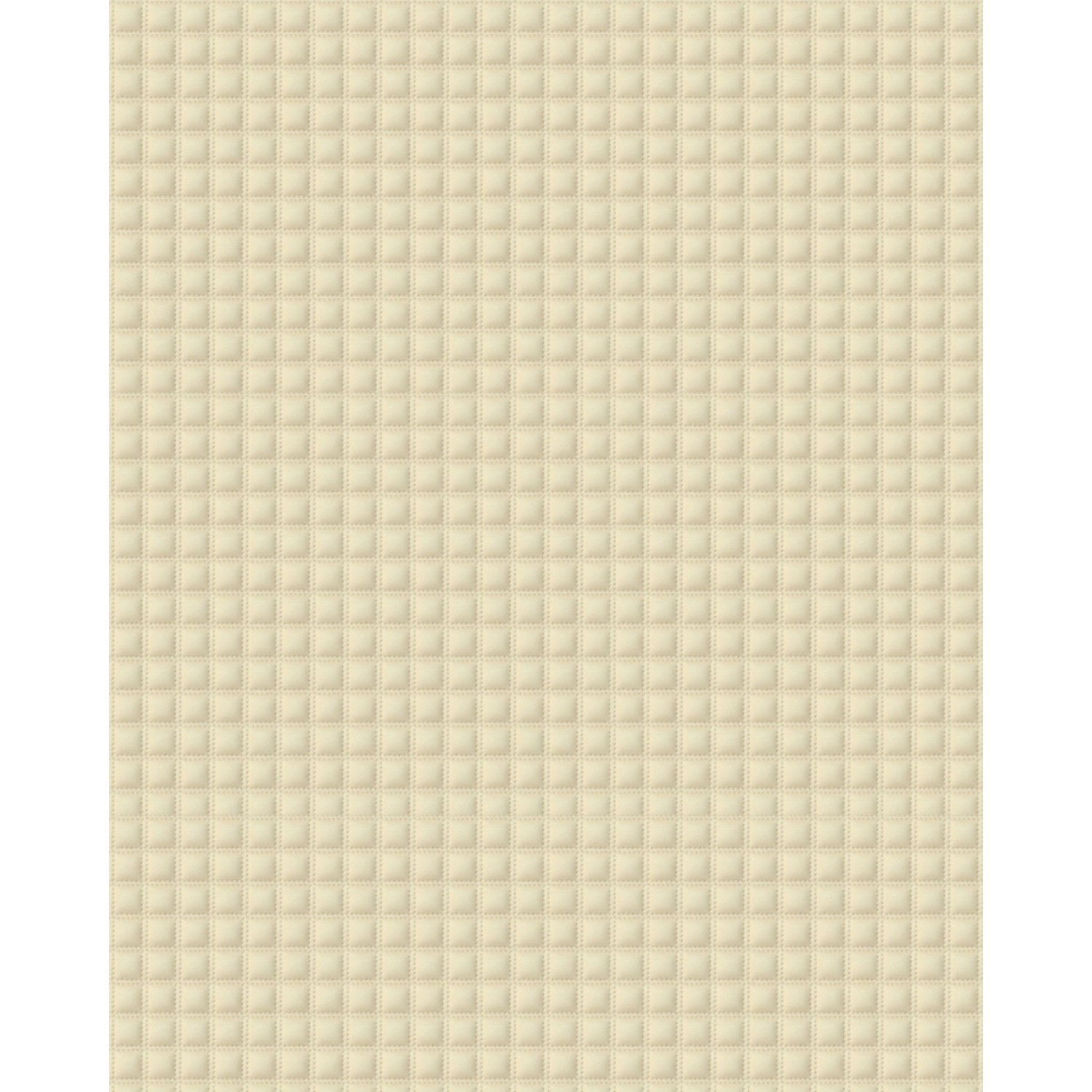 WALLFACE 14277 QUADRO Design Wand-Paneel Leder Quadrat 3D Dekor Creme 2600 günstig online kaufen