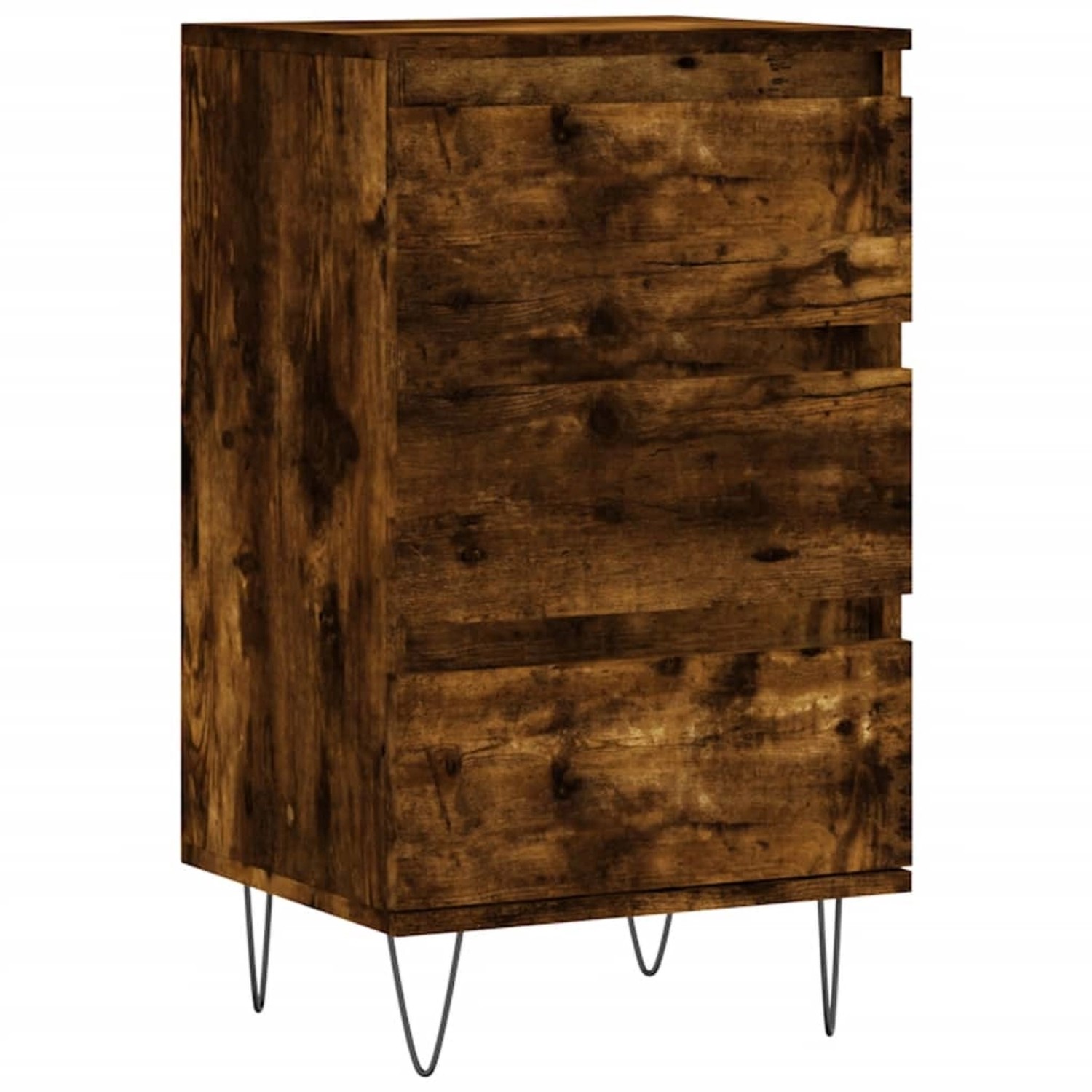 vidaXL Sideboard Räuchereiche 40x35x70 cm Holzwerkstoff 831097 günstig online kaufen