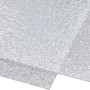 Transparente Polystyrol-Platte (Wabe, 2,5 mm) für Kunststoffbedachung, 1000x500 mm.