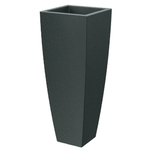 Prosperplast Blumentopf Mooda Square Hoch 100 cm x 40 cm x 40 cm Granit