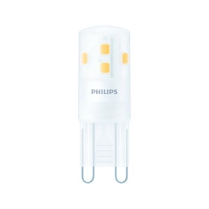 Philips G9 LED-Leuchtmittel in Kapselform, 1,9 W, warmweißes Licht.