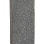 Anthrazitfarbener Pflanztopf/Pflanzsäule, 20x20x50,5 cm, Fibreclay, für Blumen und Sträucher.