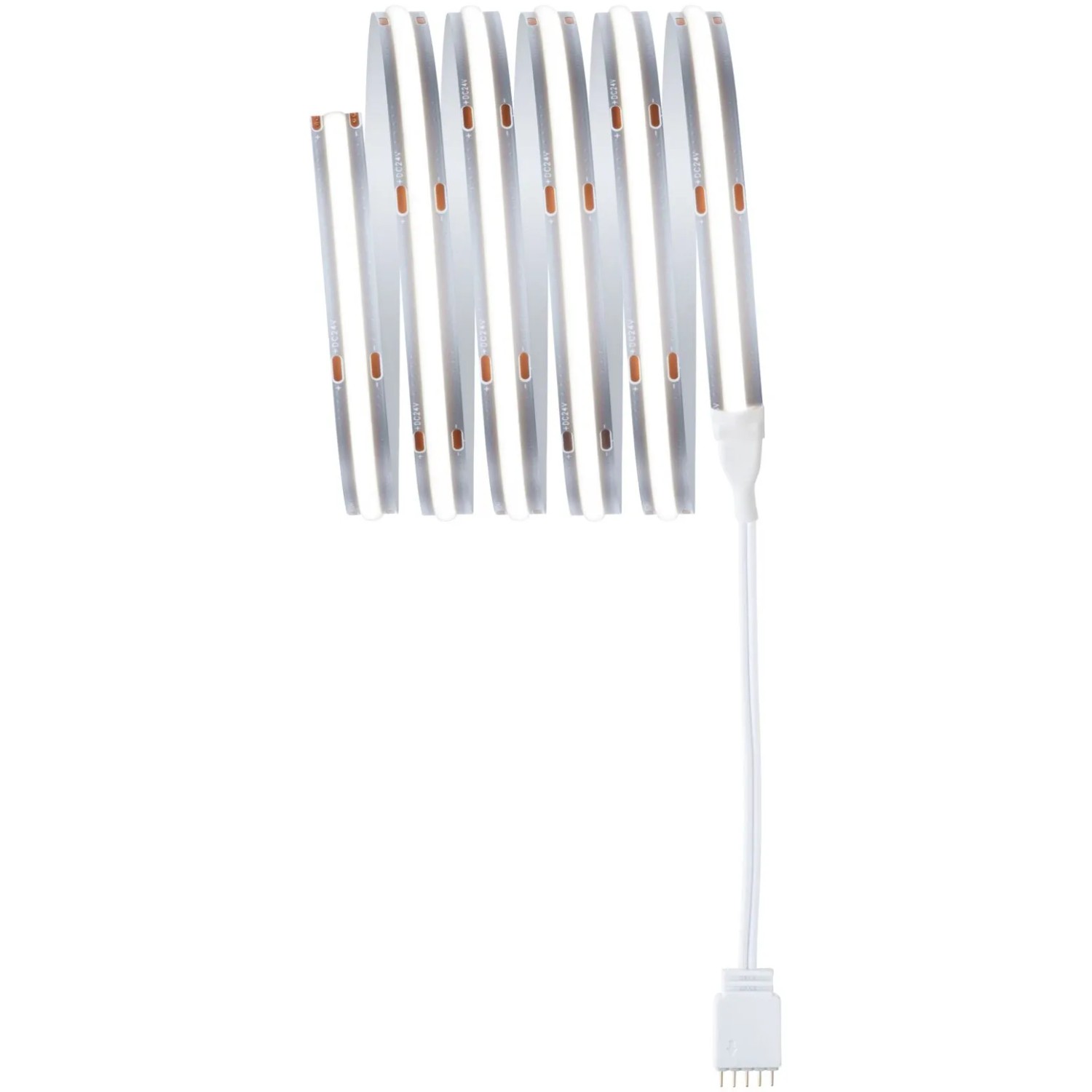 Paulmann MaxLED 500 COB LED-Streifen Basisset, 10W, tageslichtweiß, mit Anschlusskabel.