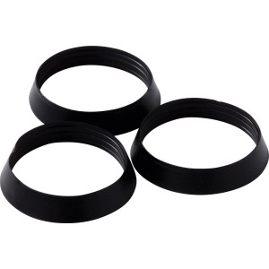 KÖRO Keildichtungen, 3 Stück, für 32 mm Siphons zur Abdichtung in Küchen.