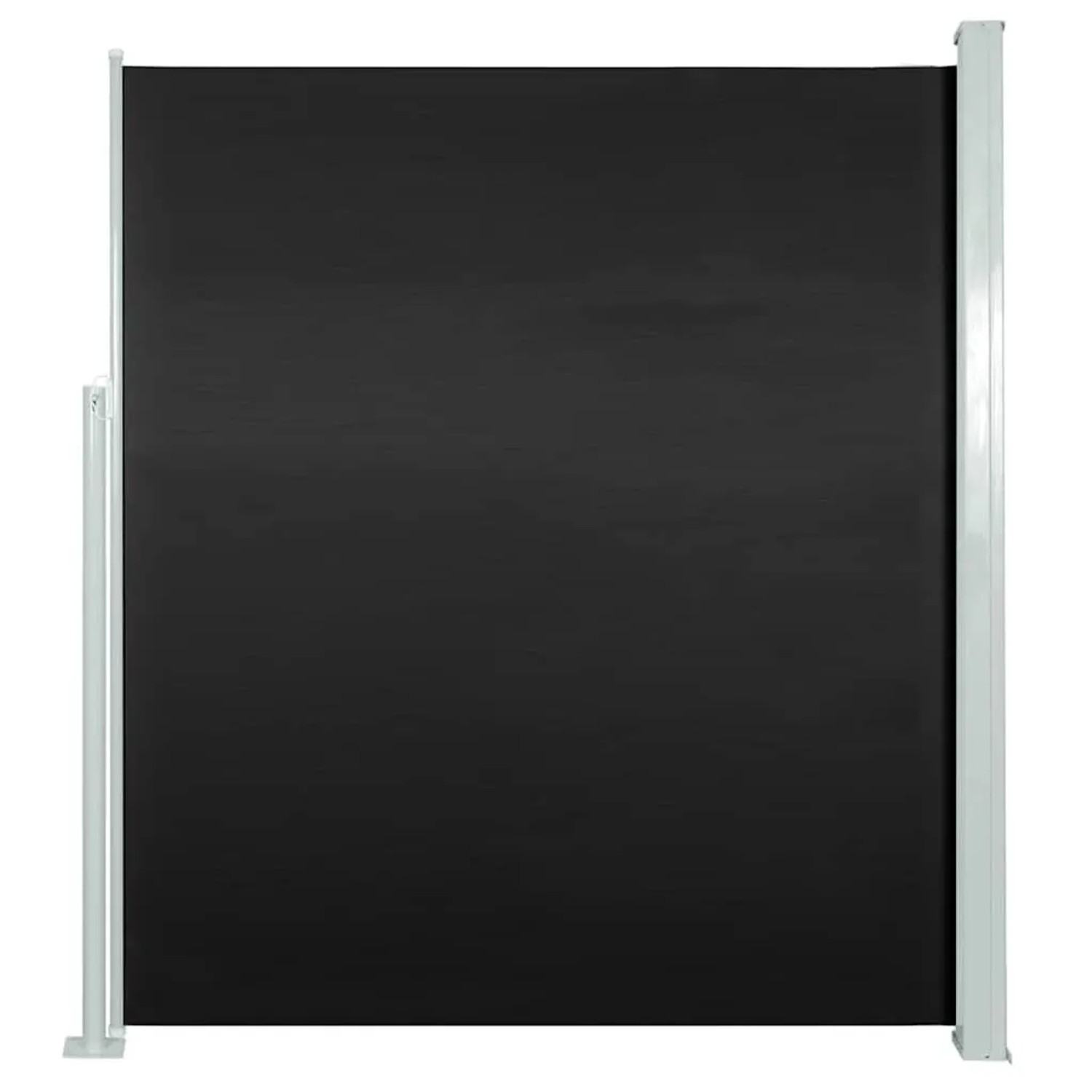 furnicato Ausziehbare Seitenmarkise 120x300 cm Schwarz