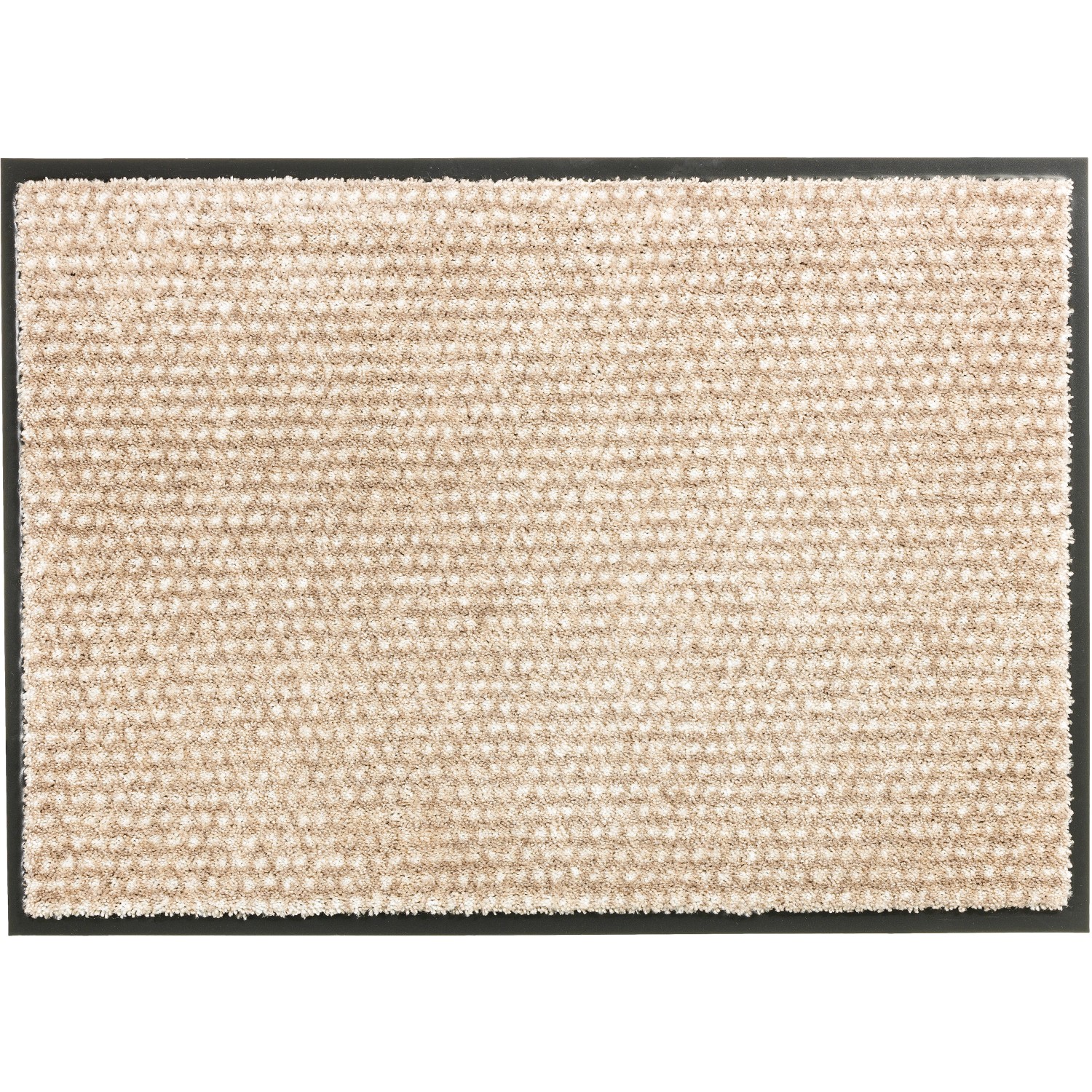 Schöner Wohnen Sauberlaufmatte Miami 67 cm x 100 cm Punkte Beige günstig online kaufen