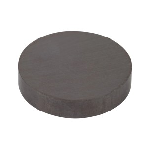 Schwarze Fix-o-moll Magnetscheibe, Ferrit, 24,5 mm Durchmesser, für Haushaltshelfer.