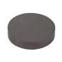 Schwarze Fix-o-moll Magnetscheibe, Ferrit, 24,5 mm Durchmesser, für Haushaltshelfer.