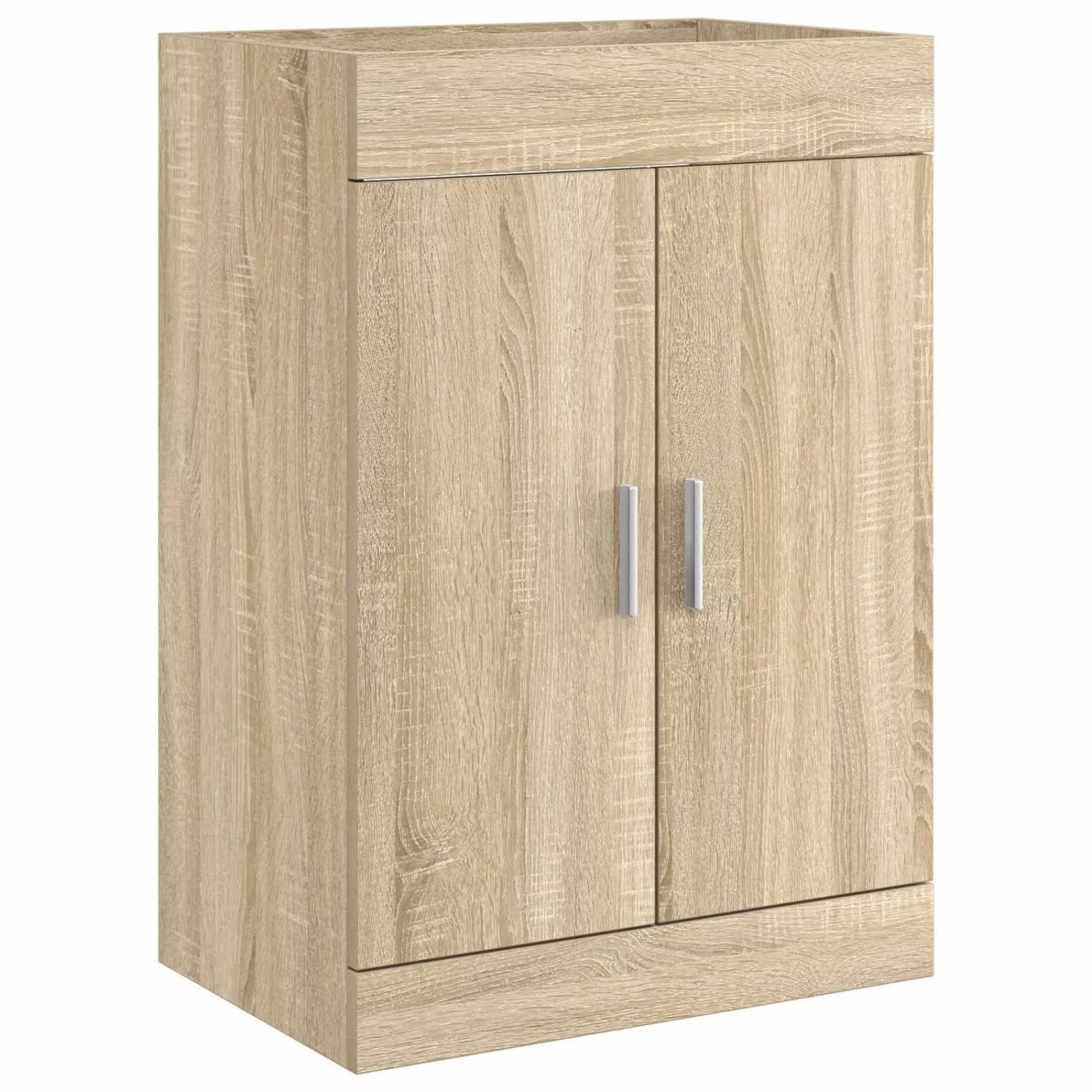 vidaXL Badunterschrank Sonoma-Eiche 78,5 x 37,5 x 81 cm Holzwerkstoff 890690