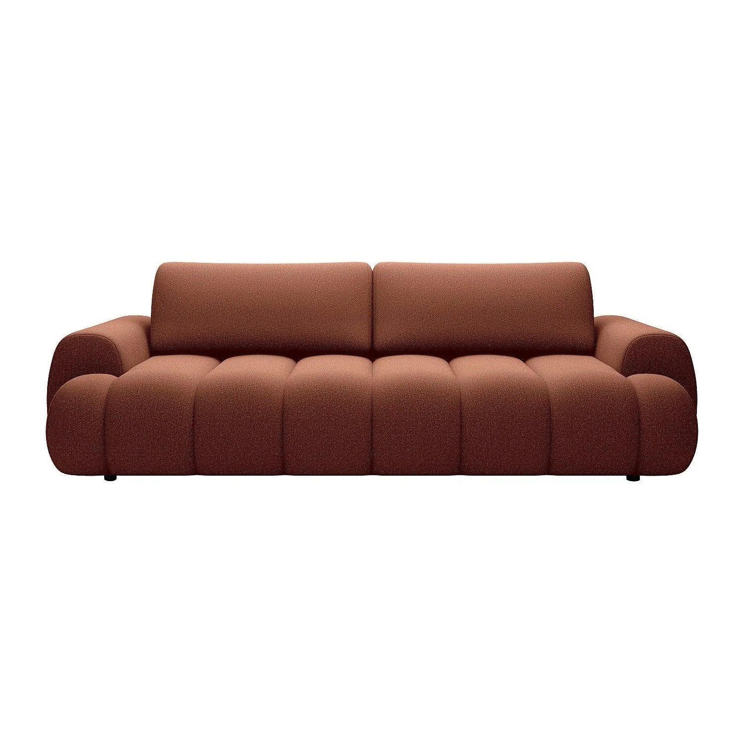 Vente-unique Schlafsofa Fridora Terracotta 263 cm