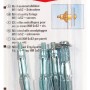Fischer Hohlraumdübel HM 5x52 SK, 4 Stück, für sichere Befestigungen in Gipskarton und Hohldecken.