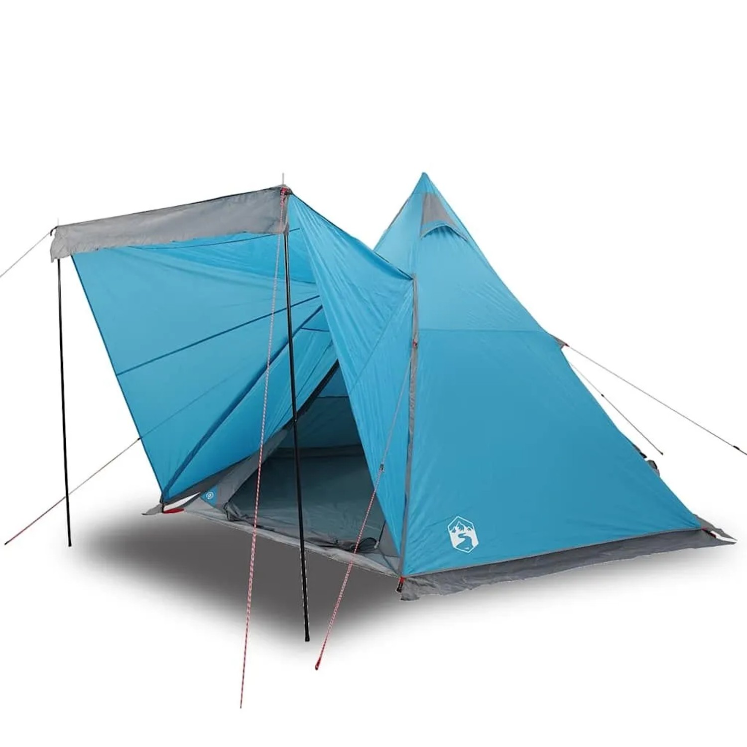 Furnicato Familienzelt Tipi Blau 408 X 350 X 240 Cm