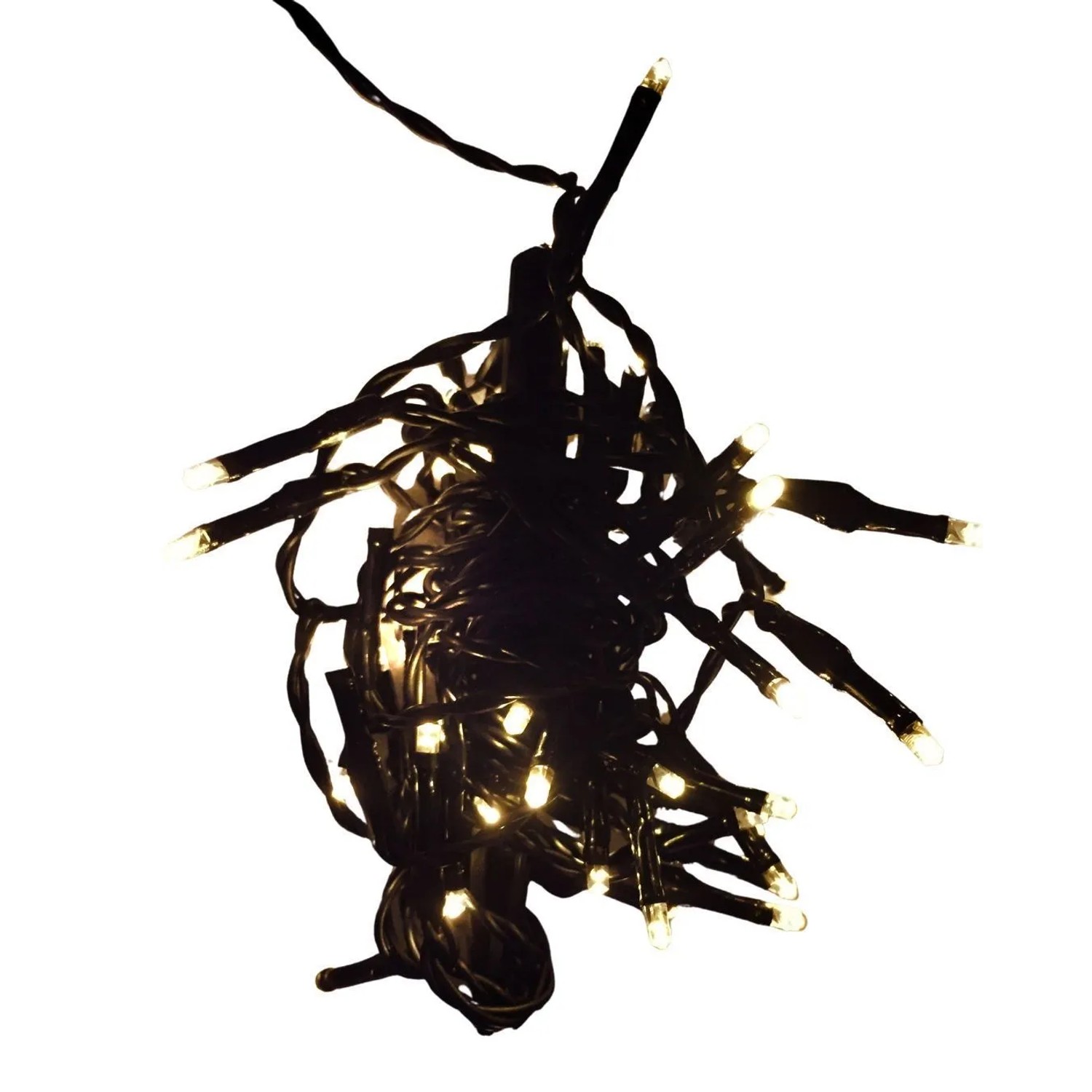 Lex 48er LED Lichterkette Timer 8 Lichteffekte Batteriekette Außen & Innen Warmweiß