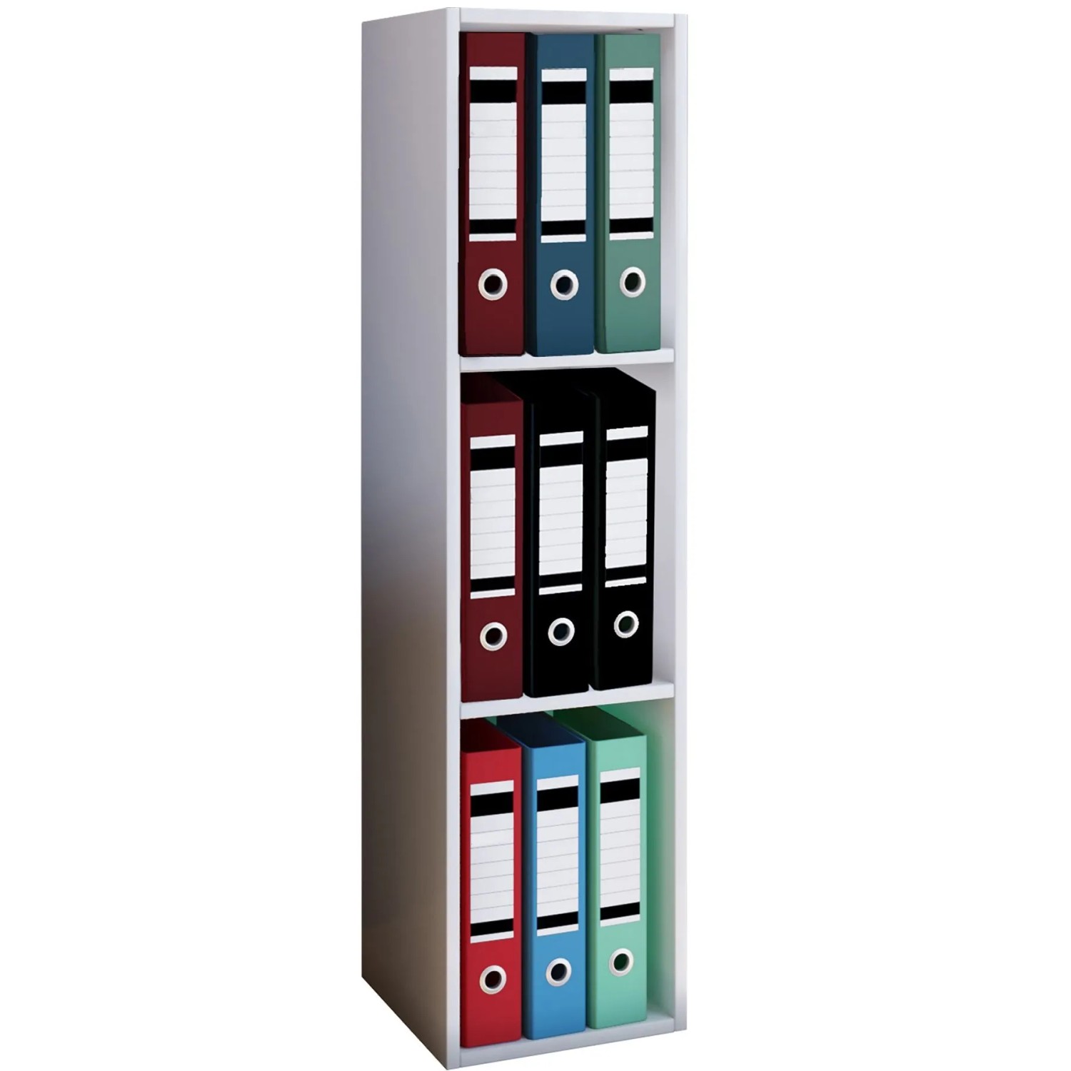 VCM Büroregal & Bücherregal Offas Weiß