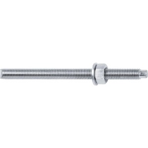 Celo Ankerstange M20x260 mm 5.8 Verzinkt-Blau mit Mutter und Scheibe