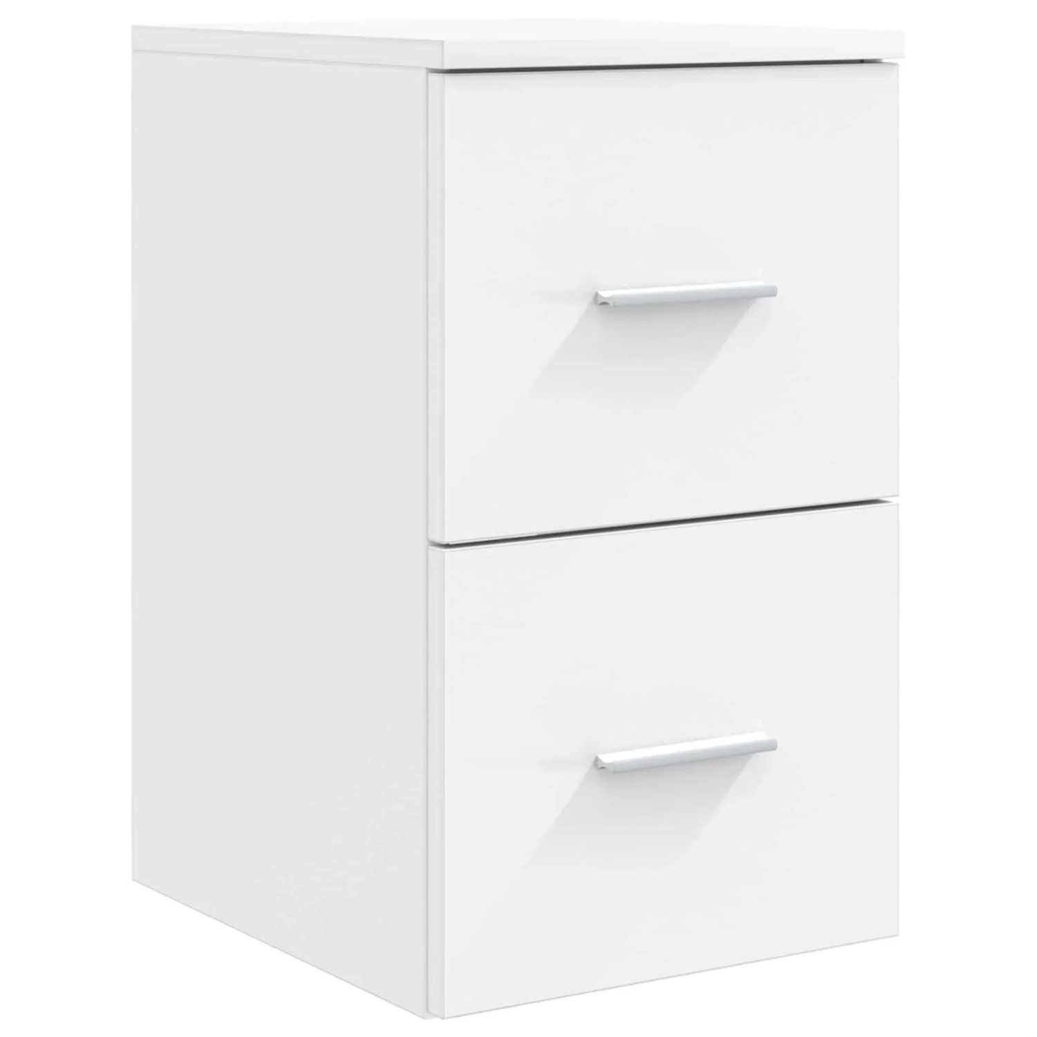 vidaXL Badezimmerschrank Inzwischen Weiß 30 x 41 x 50 cm Holzwerkstoff 890366