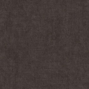 Dunkelbraune Vliestapete mit Leinenstruktur für Wohn- und Schlafzimmer.