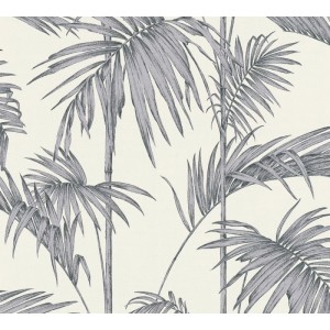 Tadessi Tapete Floral M1-No.1576 Vliestapete in Grau