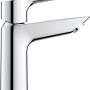 Grohe QuickFix Waschtischarmatur Start Alira M-Size Chrom für Einlochmontage.