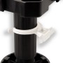 SOTECH 4er Set Möbelfüße Schwarz mit Sockelhöhe 150 mm_2