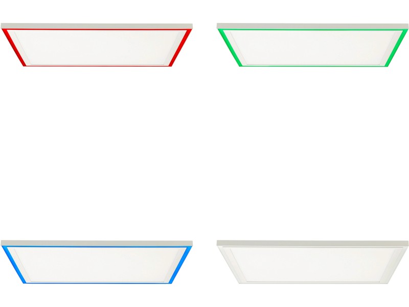 Brilliant LED-Deckenaufbau-Paneel Lanette 60 cm x 60 cm Weiß kaufen bei OBI