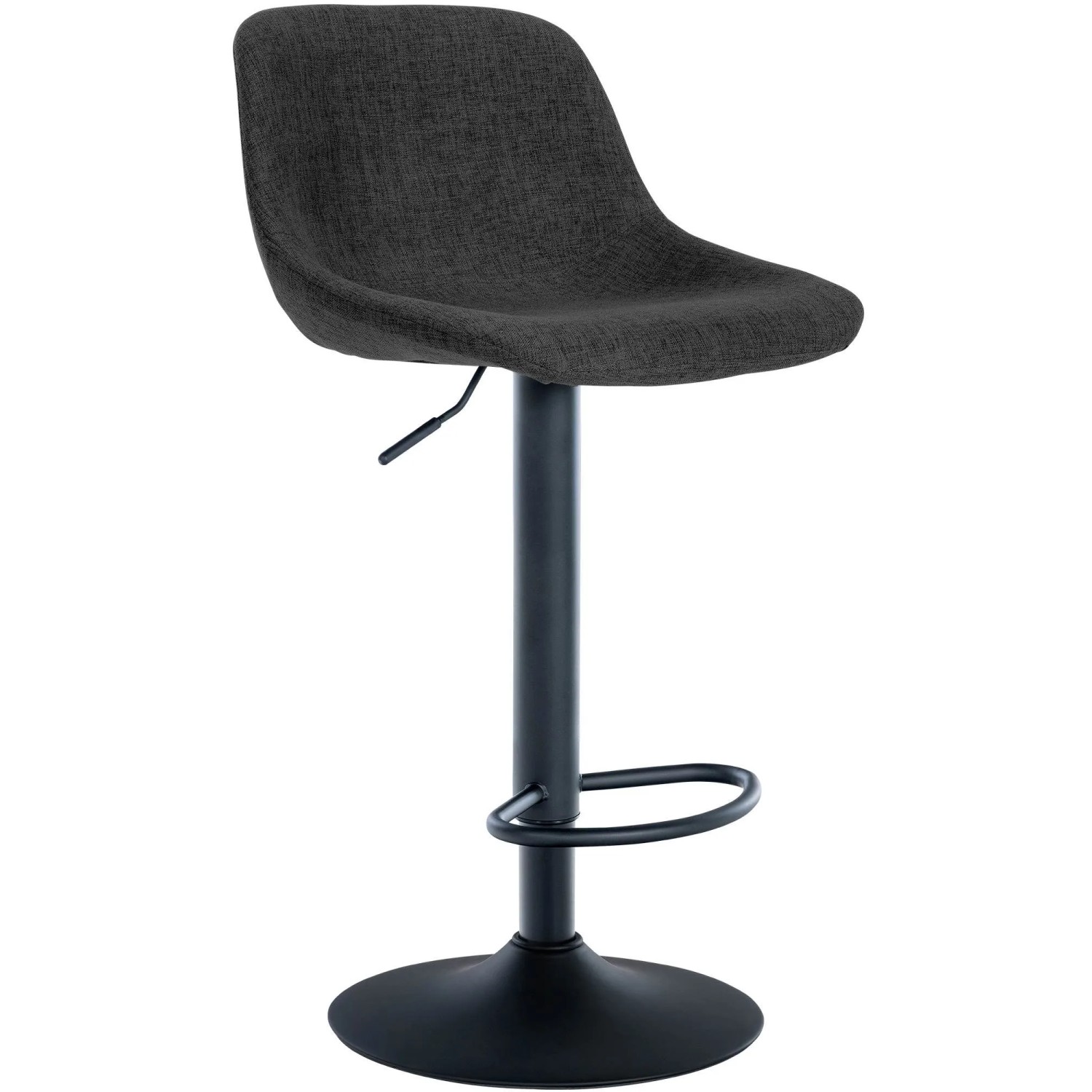 CLP Barhocker Loft schwarz/Stoff