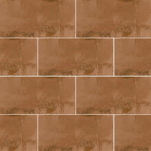 Terrassenplatten Feinsteinzeug Metallic Copper, 60x120 cm, matte Optik.