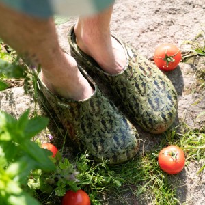 Khaki Blackfox Clog Sam Gr. 43 Gartenclogs aus EVA, leicht und wasserdicht.